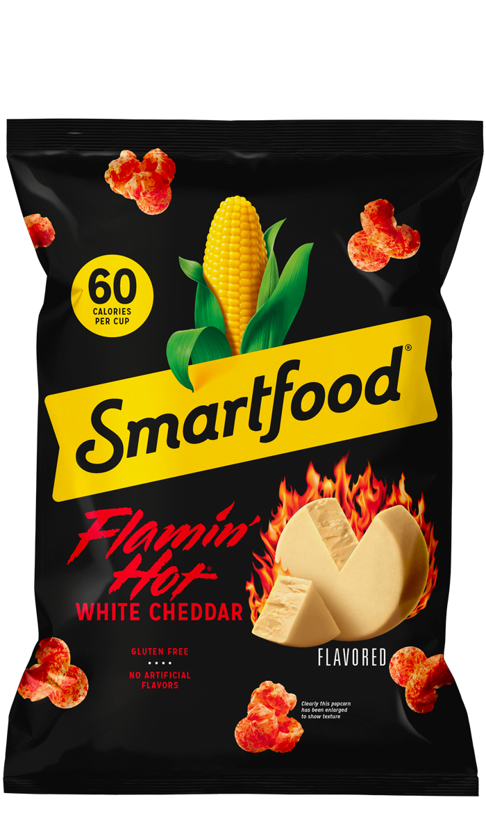 Smartfood® Flamin’ Hot® White Cheddar Flavored Popcorn Smartfood® Popcorn